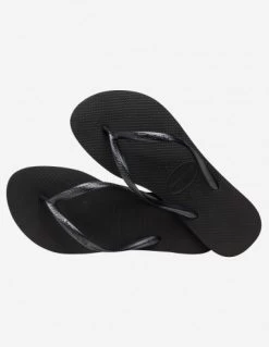 Havaianas Tongs Femme Slim Noir -Magasin De Chaussures 40000300090 hav slim 3