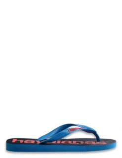 Havaianas Tongs Homme Top Logomania 2 Bleu Rouge Noir