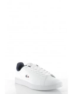 Lacoste Sneakers Homme Carnaby Pro Cuir Blanc/bleu -Magasin De Chaussures 45sma0114 407 lacoste 2