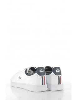 Lacoste Sneakers Homme Carnaby Pro Cuir Blanc/bleu -Magasin De Chaussures 45sma0114 407 lacoste 3