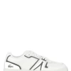 Lacoste Sneakers Homme L001 Cuir Blanc/noir