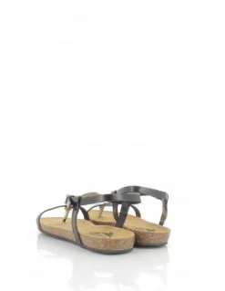 Plakton Sandales Femme Mam Zouk Cuir Noir -Magasin De Chaussures 575713 negro plakton 2