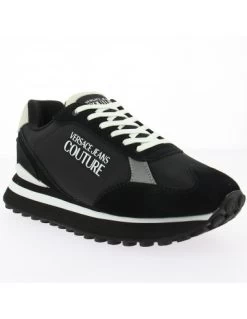 Versace Baskets De Ville Spyke Noir -Magasin De Chaussures 73ya3se2zp076l01 versace 2