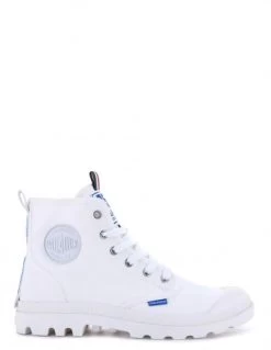 Palladium Baskets Montantes Femme Pampa Hi Dare 75th Blanc