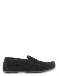 Hylton Mocassin Homme 80743-07 Daim Noir