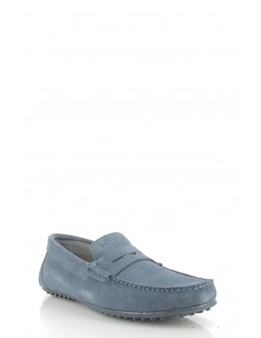 Hylton Mocassin Homme 80743-08 Daim Bleu 5 Hylton Mocassin Homme 80743-08 Daim Bleu – Image 3