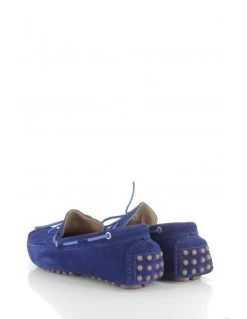 Hylton Mocassin Homme 80876-11 Daim Bleu Roi -Magasin De Chaussures 80876 11 hylton 2