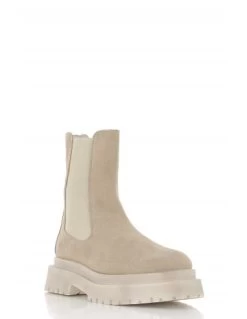 Hylton Chelsea Boots Femme 83725-piedra Daim Beige -Magasin De Chaussures 83725 piedra 304 hylton 2