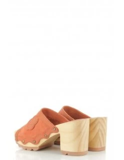 Kickers Sabots à Talons Kick Woodstok Daim Orange Brique 9 Kickers Sabots à Talons Kick Woodstok Daim Orange Brique -Magasin De Chaussures 895170 173 kickers 2