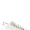 Valentino Baskets De Ville Femme Stan Summer Cuir Blanc/doré 1 Valentino Baskets De Ville Femme Stan Summer Cuir Blanc/doré -Magasin De Chaussures 91s3902lam 780 valentino