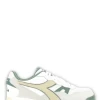 Diadora Sneakers Homme Winner Sl Cuir Blanc/vert/jaune -Magasin De Chaussures 928940 31 diadora