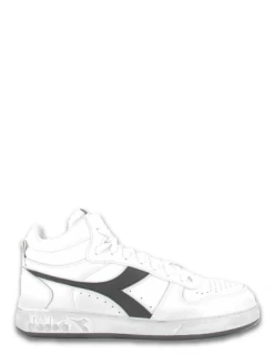 Diadora Sneakers Homme Magic Icona Cuir Blanc/noir