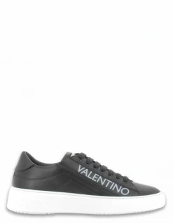 Valentino Baskets De Ville Homme Stan Summer Cuir Noir