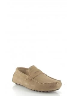 Hylton Mocassin Homme 94611-09 Daim Beige -Magasin De Chaussures 94611 09 hylton 1