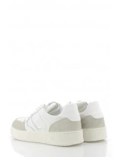Valentino Baskets De Ville Homme Apollo Cuir Blanc/beige -Magasin De Chaussures 95a2501cam 710 valentino 3
