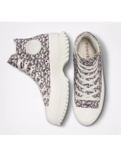 Converse Sneakers Compensées Montantes Femme Ctas Lugged 2.0 Hi Leopard -Magasin De Chaussures a00877c converse 2