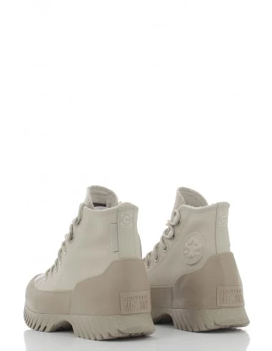 Converse Sneakers Compensées Montantes Femme Ctas Lugged 2.0 Cc Hi Papyrus Cuir Beige/taupe 5 Converse Sneakers Compensées Montantes Femme Ctas Lugged 2.0 Cc Hi Papyrus Cuir Beige/taupe – Image 3