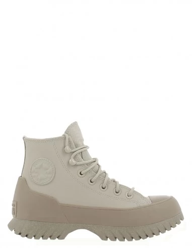 Converse Sneakers Compensées Montantes Femme Ctas Lugged 2.0 Cc Hi Papyrus Cuir Beige/taupe 3 Converse Sneakers Compensées Montantes Femme Ctas Lugged 2.0 Cc Hi Papyrus Cuir Beige/taupe