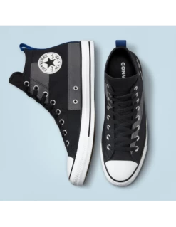 Converse Sneakers Montantes Homme Ctas Hi Patchwork Noir -Magasin De Chaussures a02557c converse 1