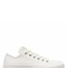 Converse Sneakers Compensées Basses Femme Lift Ox Simili Cuir Blanc -Magasin De Chaussures a02610c 103 converse