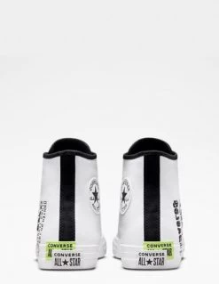 Converse Sneakers Montantes Homme Ctas Hi Blanc Noir -Magasin De Chaussures a02795c converse 4