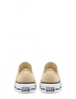 Converse Sneakers Compensées Femme Ctas Lift Ox Beige -Magasin De Chaussures a03542c converse 3