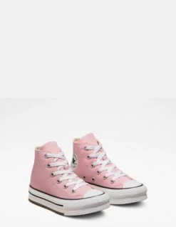 Converse Sneakers Compensées Montantes Enfant Ctas Eva Lift Hi Rose -Magasin De Chaussures a04353c converse 2