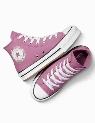 Converse Sneaker Femme Ctas Eva Lift Hi Dreamy Dahlia/white 4 Converse Sneaker Femme Ctas Eva Lift Hi Dreamy Dahlia/white – Image 2