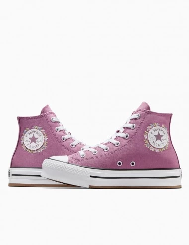 Converse Sneaker Femme Ctas Eva Lift Hi Dreamy Dahlia/white 6 Converse Sneaker Femme Ctas Eva Lift Hi Dreamy Dahlia/white – Image 4