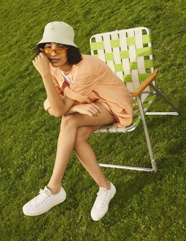 Converse Sneakers Compensées Femme Ctas Lift Ox Blanc 9 Converse Sneakers Compensées Femme Ctas Lift Ox Blanc – Image 7