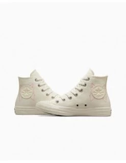 Converse Sneakers Femme Ctas Hi Egret/egret/pale Amethyst 11 Converse Sneakers Femme Ctas Hi Egret/egret/pale Amethyst -Magasin De Chaussures a07111c converse 3