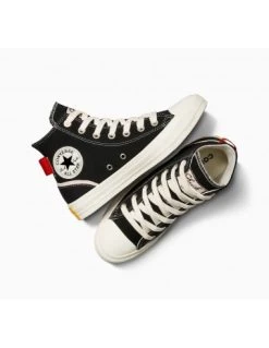 Converse Sneakers Ctas Hi Black/red/egret -Magasin De Chaussures a07118c converse 1