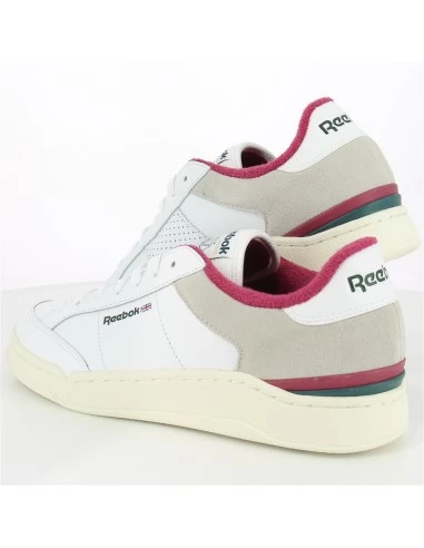 Reebok Sneakers Homme Ad Court Cuir Blanc 6 Reebok Sneakers Homme Ad Court Cuir Blanc â Image 4