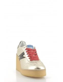 Semerdjian Baskets à Talon Compensée Arev 10400 Argenté -Magasin De Chaussures arev 10400 semerdjian 1