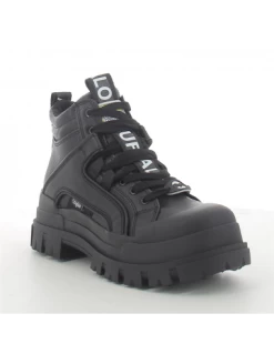 Buffalo Bottines Femme Aspha Nc Mid Black Imi Nappa -Magasin De Chaussures aspha nc mid black imi nappa 1