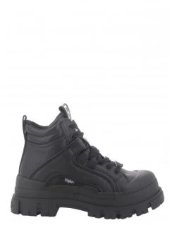 Buffalo Bottines Femme Aspha Nc Mid Black Imi Nappa