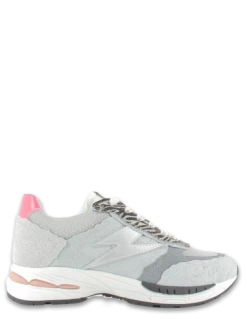 Semerdjian Baskets De Ville Femme Azniv 10625 Gris/leopard/rose