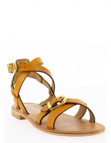 Les Tropéziennes Par M Belarbi Les Tropeziennes Par M.Belarbi Sandales Plates Femme Hepana Cuir Jaune 5 Les Tropéziennes Par M Belarbi Les Tropeziennes Par M.Belarbi Sandales Plates Femme Hepana Cuir Jaune – Image 3