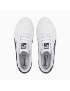 Puma Sneakers Femme Cali Dream Leather Cuir Blanc/noir -Magasin De Chaussures cali dream leather 2