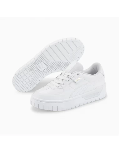 Puma Sneakers Femme Cali Dream Leather Cuir Blanc 4 Puma Sneakers Femme Cali Dream Leather Cuir Blanc – Image 2