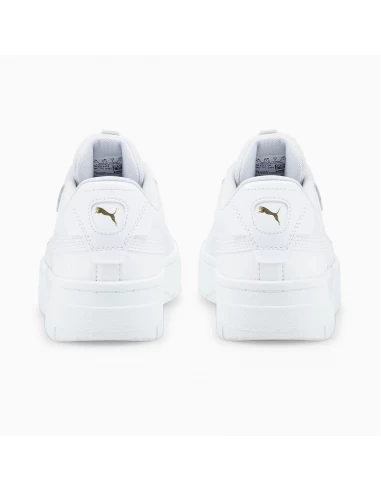 Puma Sneakers Femme Cali Dream Leather Cuir Blanc 5 Puma Sneakers Femme Cali Dream Leather Cuir Blanc – Image 3