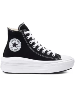 Converse Sneakers Compensées Montantes Femme Ctas Move Hi Noir -Magasin De Chaussures chuck taylor all star move hi 1