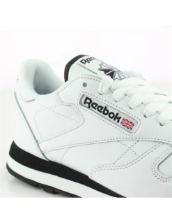 Reebok Sneakers Femme Cl Leather Cuir Blanc