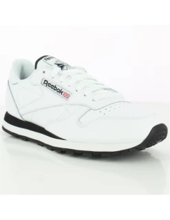 Reebok Sneakers Homme Cl Leather Cuir Blanc 9 Reebok Sneakers Homme Cl Leather Cuir Blanc -Magasin De Chaussures cl lthr 2