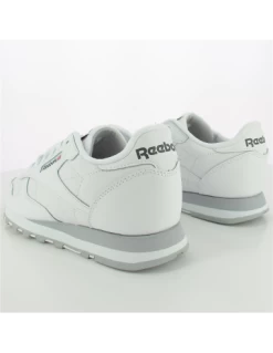 Reebok Sneakers Femme Cl Leather Cuir Blanc -Magasin De Chaussures cl lthr 5