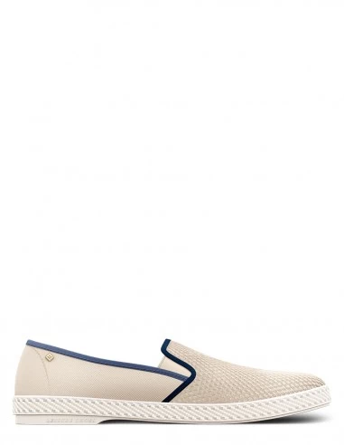 Rivieras Espadrilles Homme Classic Canvas & Mesh Pamir Beige 3 Rivieras Espadrilles Homme Classic Canvas & Mesh Pamir Beige