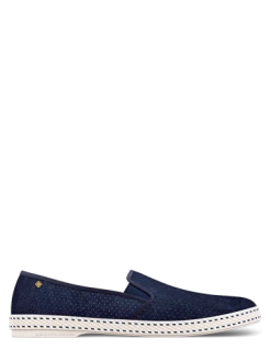 Rivieras Espadrilles Homme Classic Suede Marine