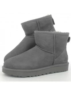 Ugg Boots Femme Classic Mini II Daim Gris -Magasin De Chaussures classicminiii 04 ugg classic mini 1