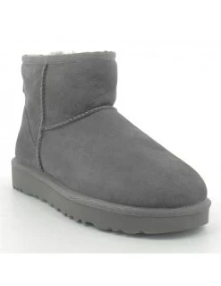Ugg Boots Femme Classic Mini II Daim Gris -Magasin De Chaussures classicminiii 04 ugg classic mini 2