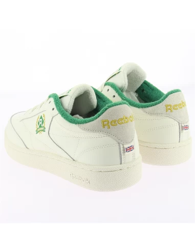Reebok Sneakers Homme Club C 85 Cuir Blanc/vert 6 Reebok Sneakers Homme Club C 85 Cuir Blanc/vert – Image 4